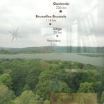 Blick vom Aussichtsturm bei der Gileppe Talsperre