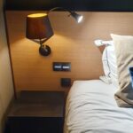 Leselicht am Bett, Hotel Neuvice