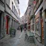In den Straßen von Lüttich